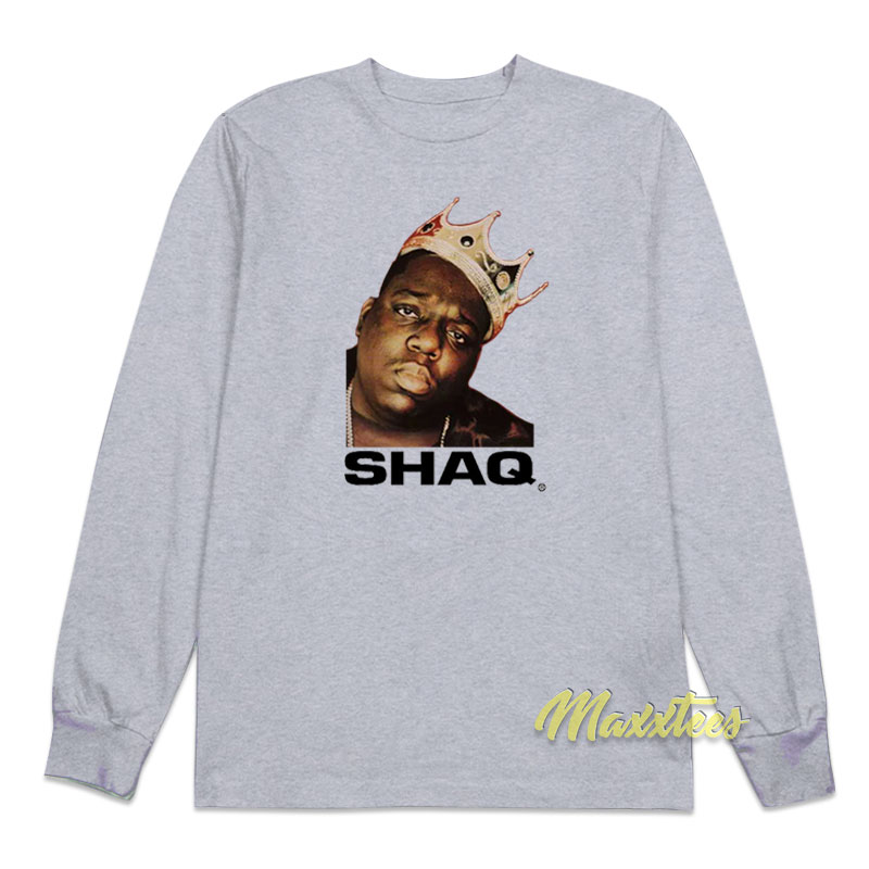 The Notorious Big Shaquille O'neal Long Sleeve Shirt