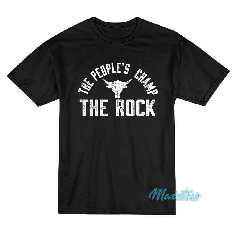 The People's Champ The Rock T-shirt