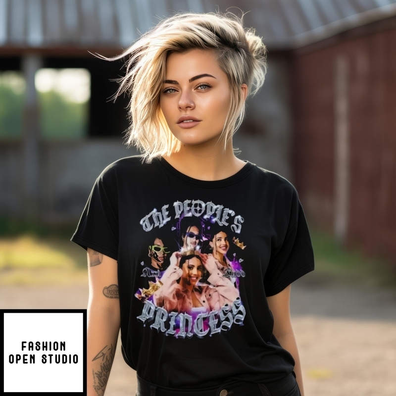The People’s Princess Crown Vintage Bootleg Style 2025 T-shirt