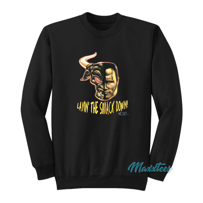 The Rock Layin' The Smack Down Sweatshirt