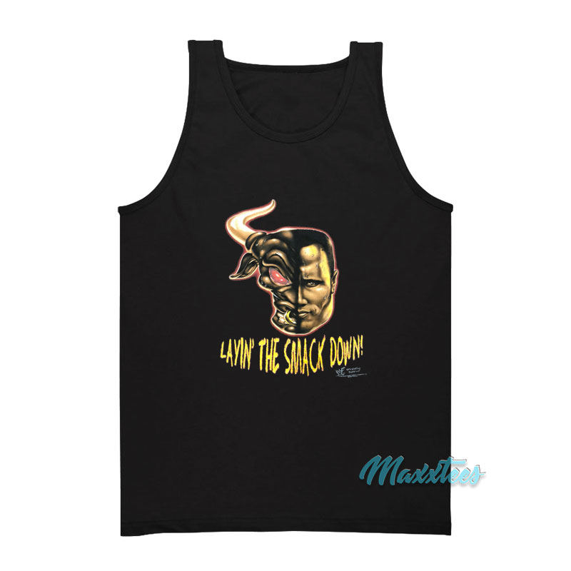 The Rock Layin' The Smack Down Tank Top