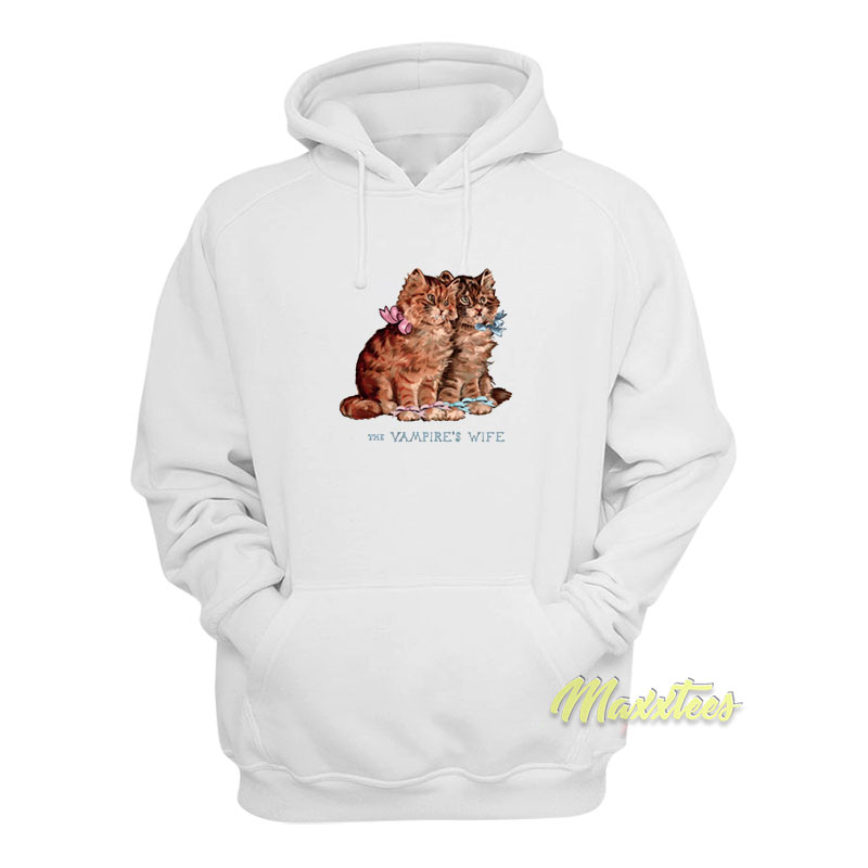 The Vampire's Wife Cat Couple Hoodie