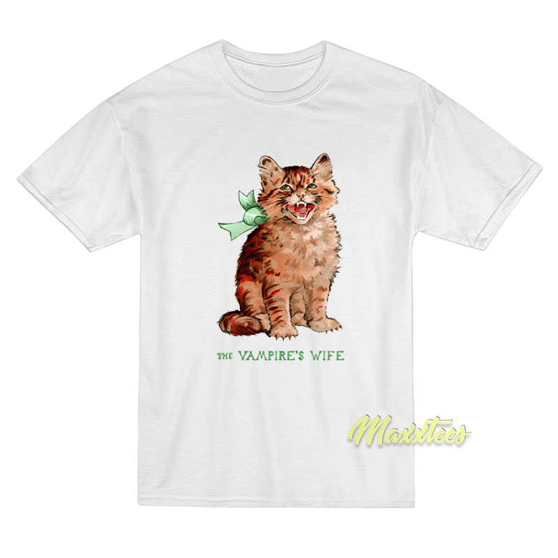The Vampire's Wife Cat T-shirt