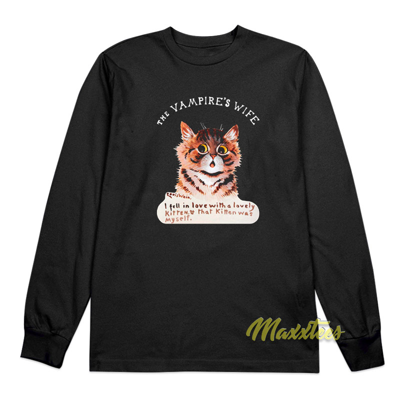 The Vampire's Wife Kitten Of Love Long Sleeve Shirt