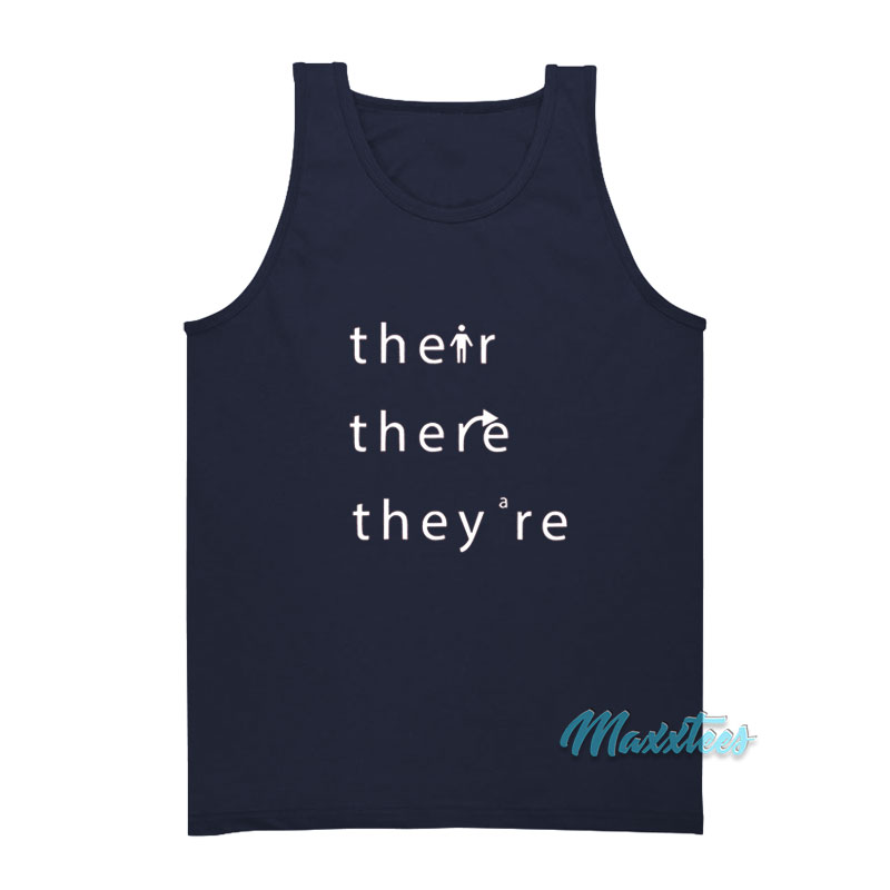 There Their They're Tank Top