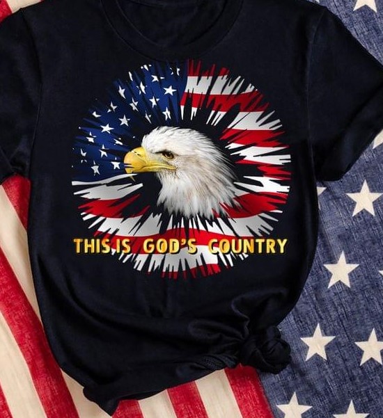 This Is God's Country Eagle Flag Of America Shirt