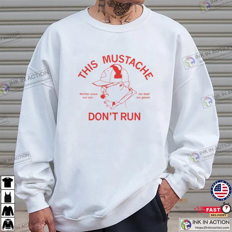 This Mustache Don’t Run Andy Reid Kc Chiefs T-shirt