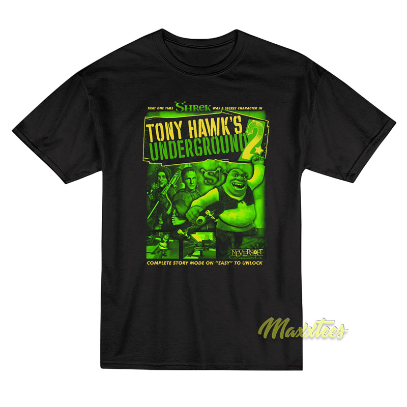 Tony Hawk's Underground Shrek 2 T-shirt