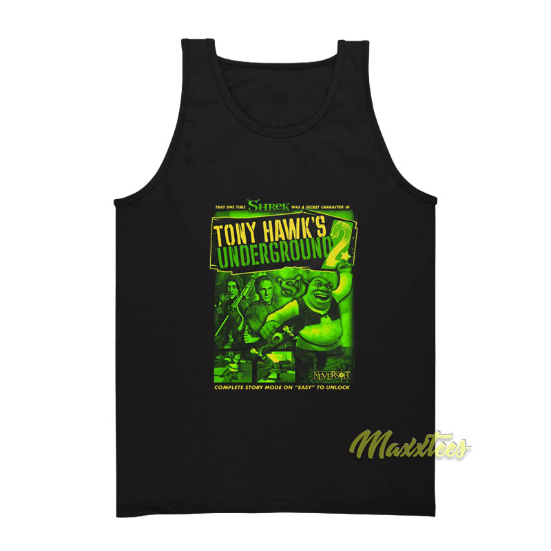 Tony Hawk's Underground Shrek 2 Tank Top