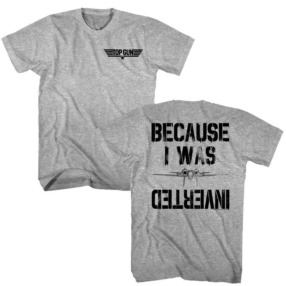 Top Gun I Was Inverted Men's T Shirt