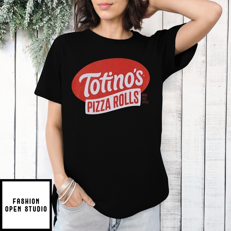 Totino’s Pizza Rolls Logo Brand Pizza Snacks T-shirt