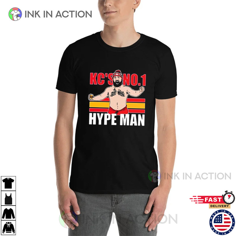 Travis Kelce Kc’s No.1 Hype Man Funny T-shirt