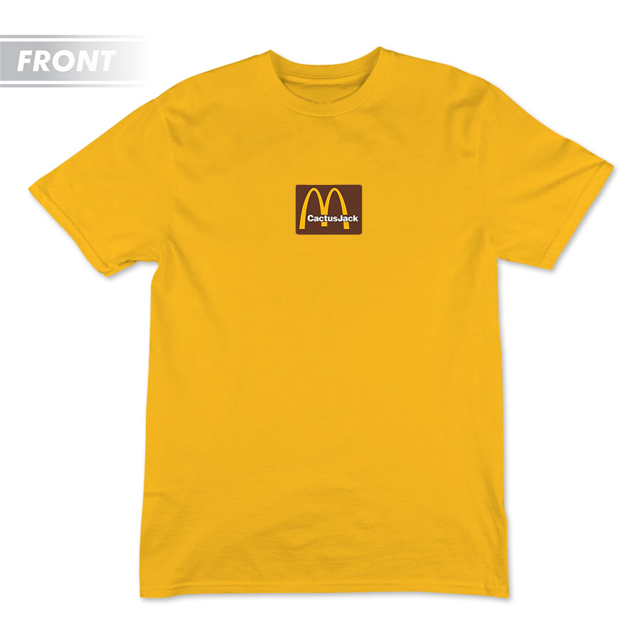 Travis Scott X Mcdonald's Sesame Inv T-shirt