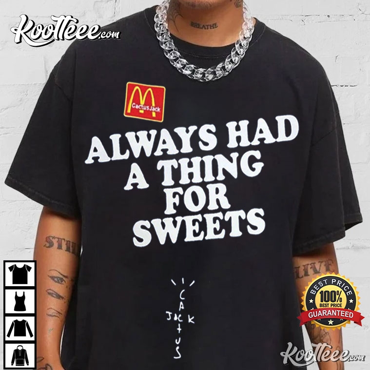 Travis Scott X Mcdonald’s Apple Pie Cactus Jack T-shirt