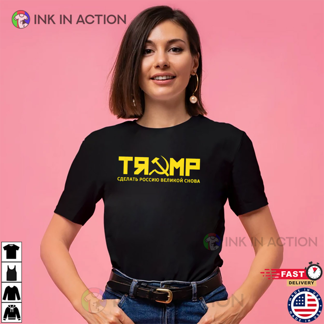 Trump – Make Russia Great Again T-shirt