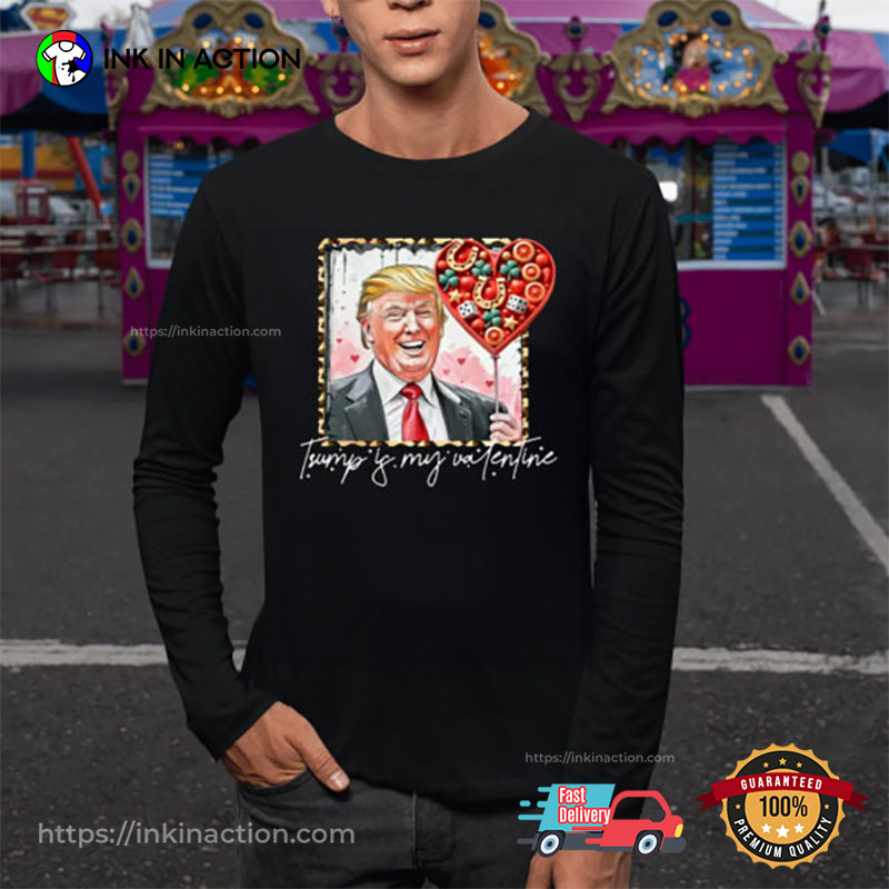 Trump Valentine’s Day Chocolate Funny Art T-shirt