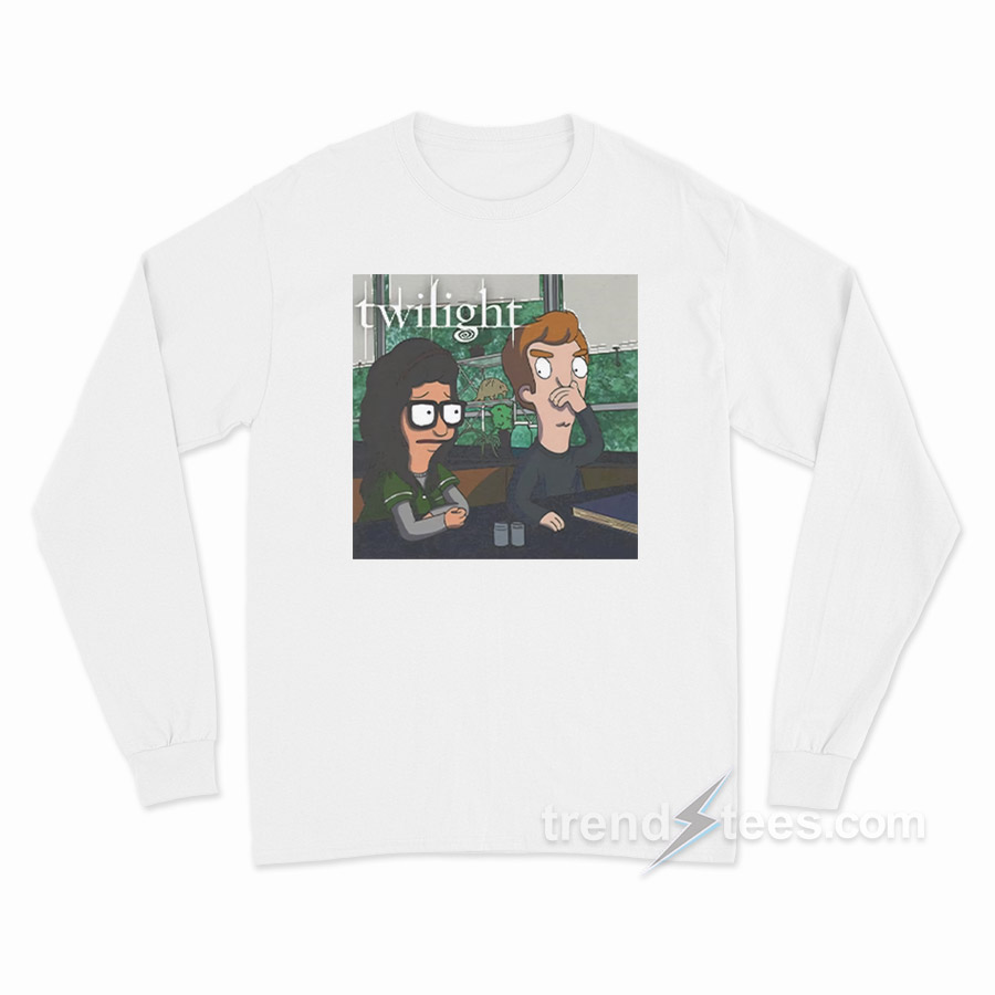 Twilight X Bob's Burgers Tweenlight Movie Long Sleeve Shirt