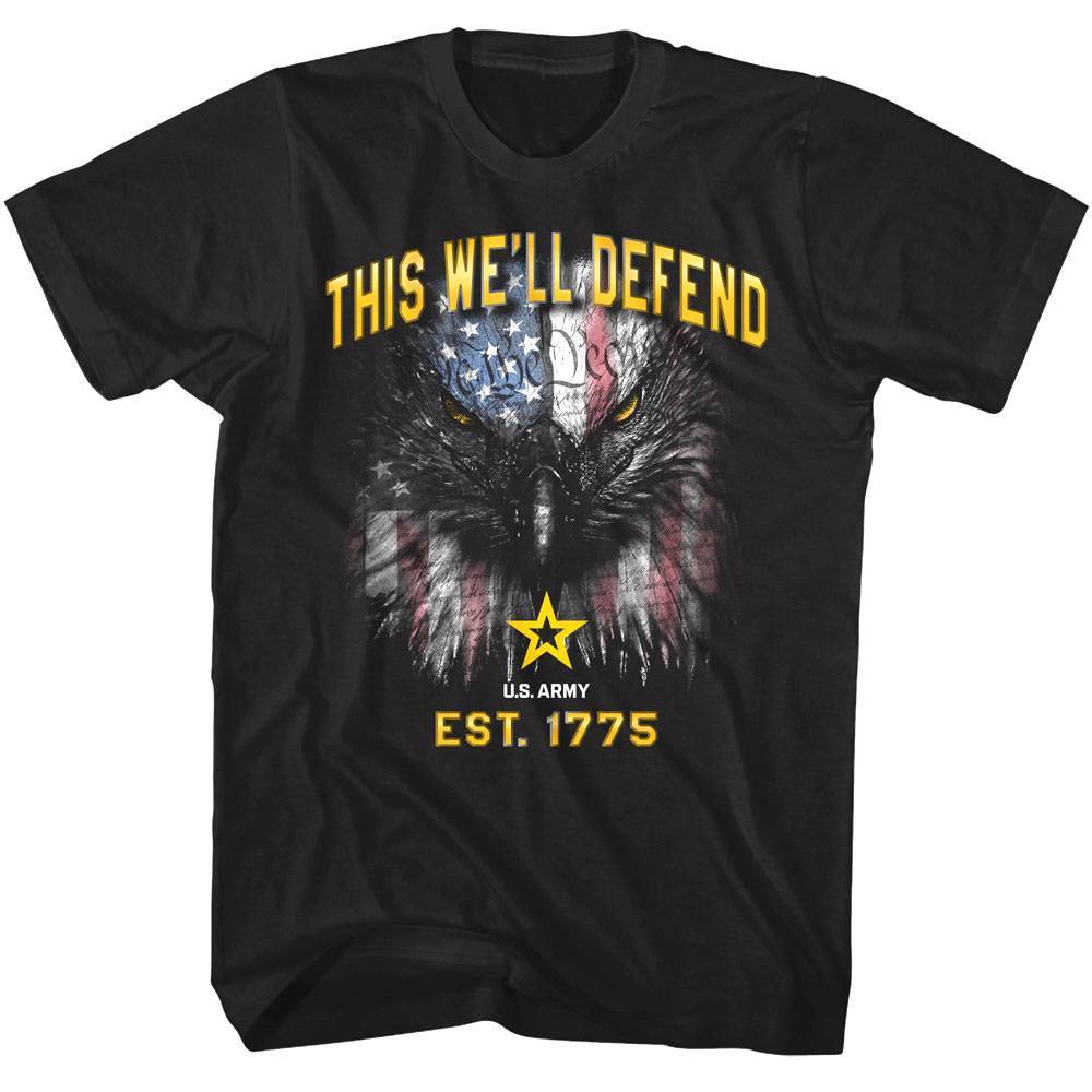 Us Army This We'll Defend Eagle T-shirt
