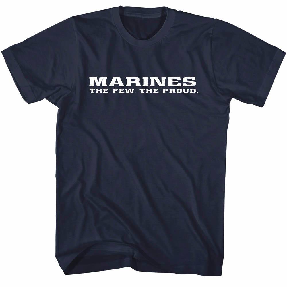 Us Marines Slogan The Few The Proud Men's T Shirt