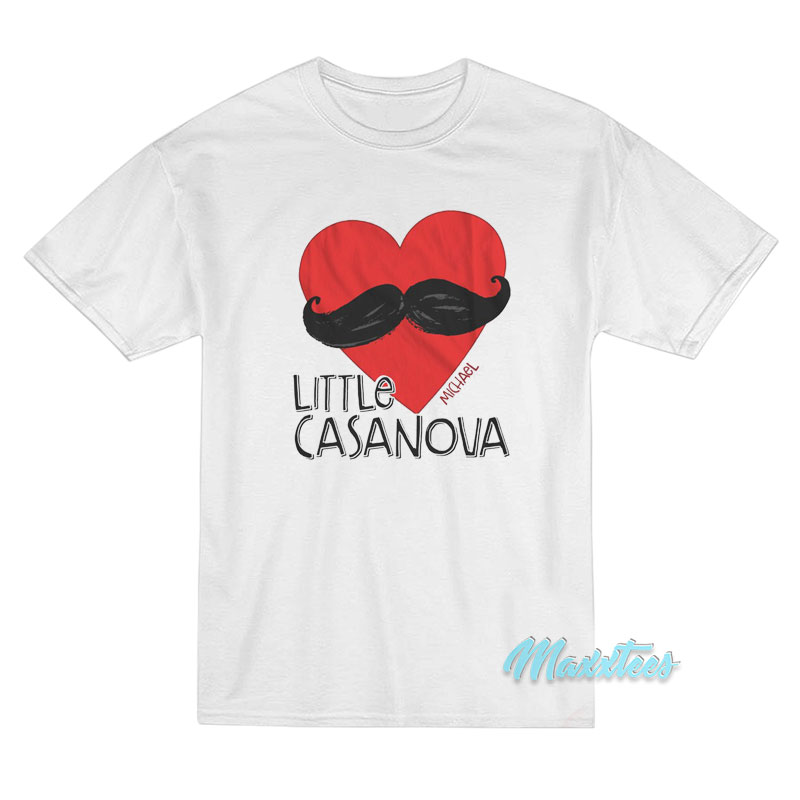 Valentine's Day Little Casanova Michael T-shirt