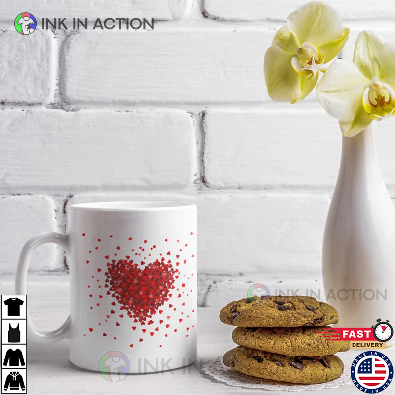 Valentine’s 3d Heart Mug