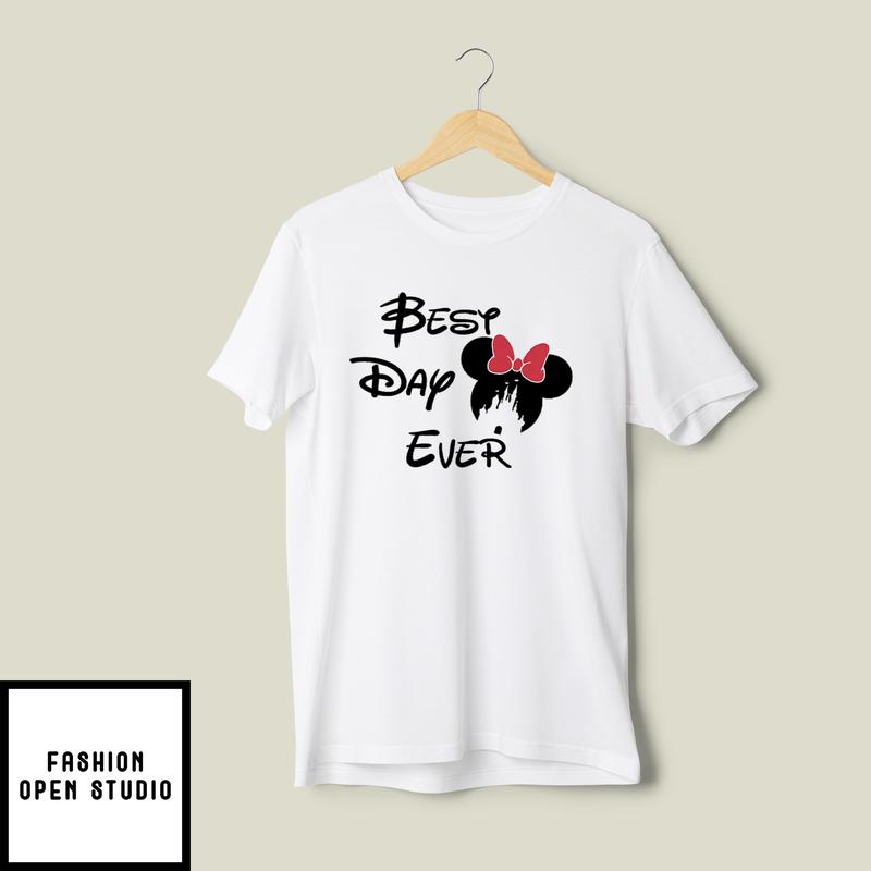 Valentine’s Day Best Day Ever Disney Matching T-shirt