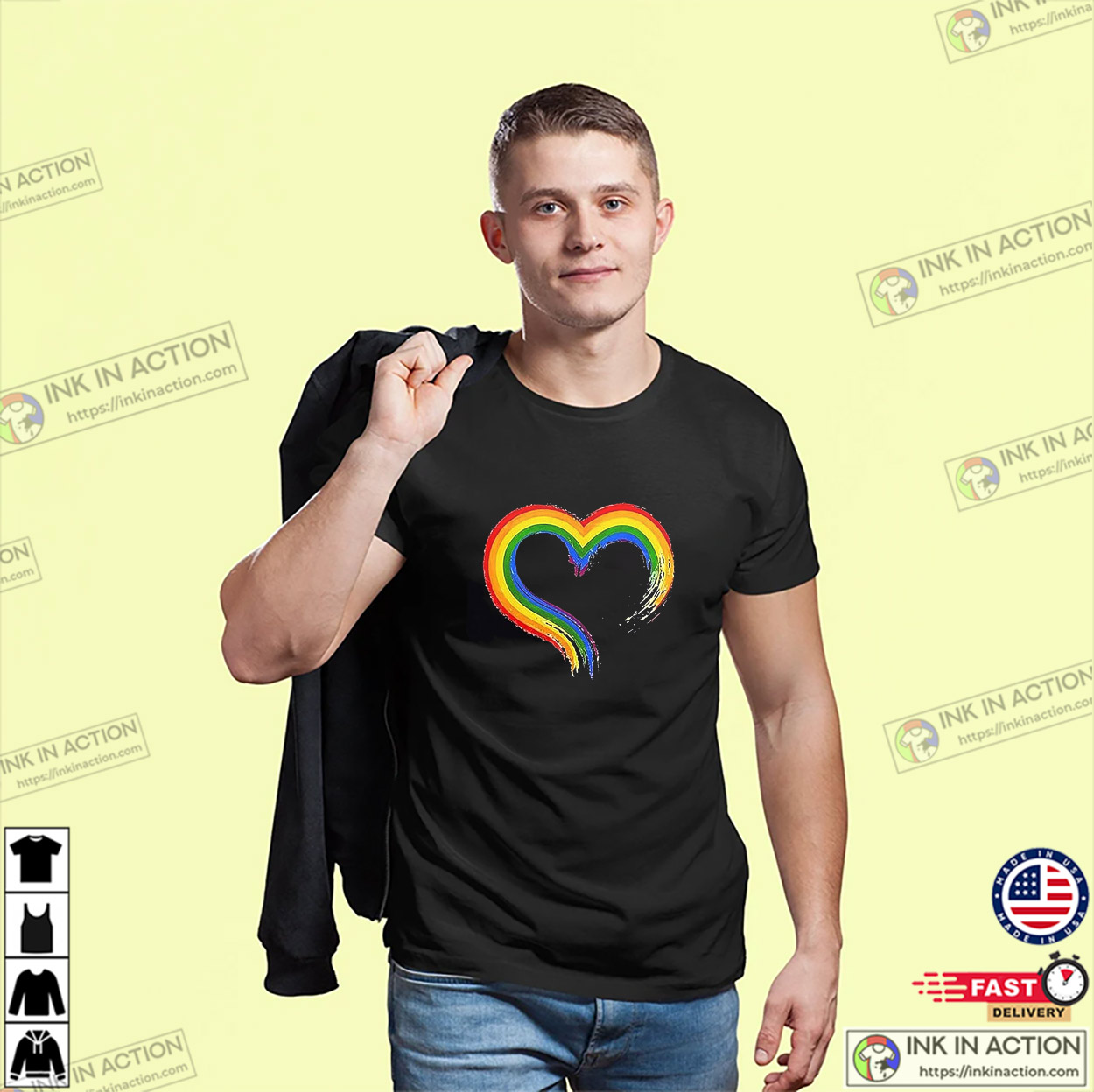 Valentine’s Day Lgbt Heart T-shirt