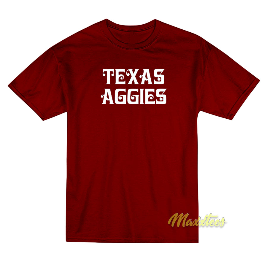 Vintage A&m University Texas Aggies T-shirt