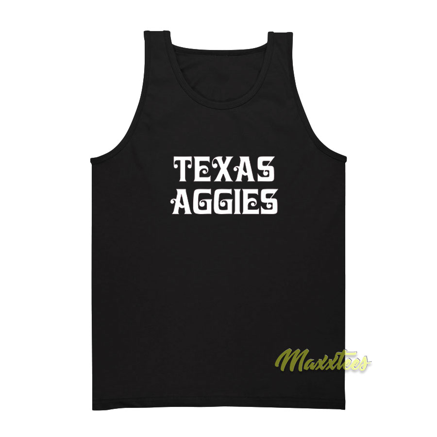 Vintage A&m University Texas Aggies Tank Top