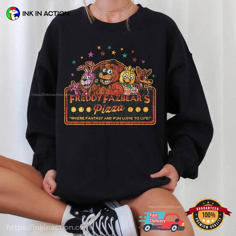 Vintage Five Nights At Freddy’s Movie, Fnaf 2023 Shirt