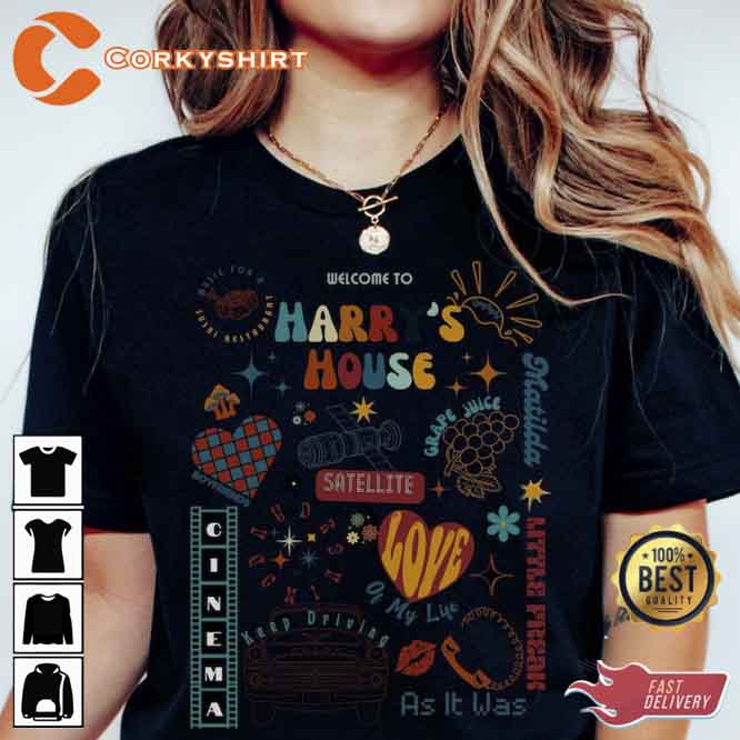 Vintage Harry’s House Music For A Sushi Restaurant Shirt