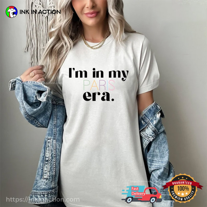 Vintage I’m In My Paris Eras 2024 Tour Merch