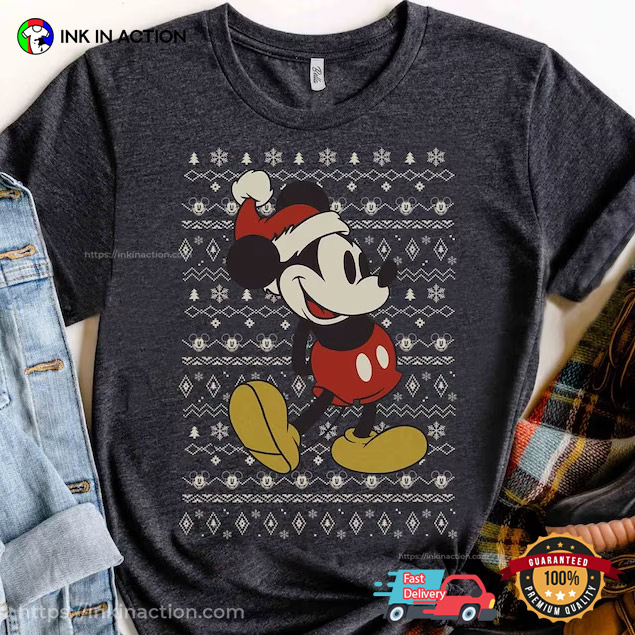 Vintage Mickey’s Very Merry Xmas 2023 T-shirt