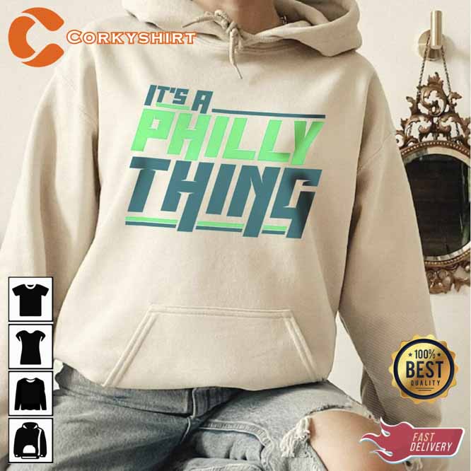 Vintage Philadelphia Eagles It’s A Philly Thing Crewneck Sweatshirt