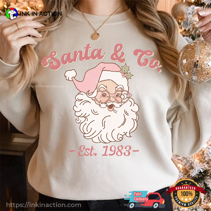 Vintage Santa & Co 1983 Retro Christmas T-shirt