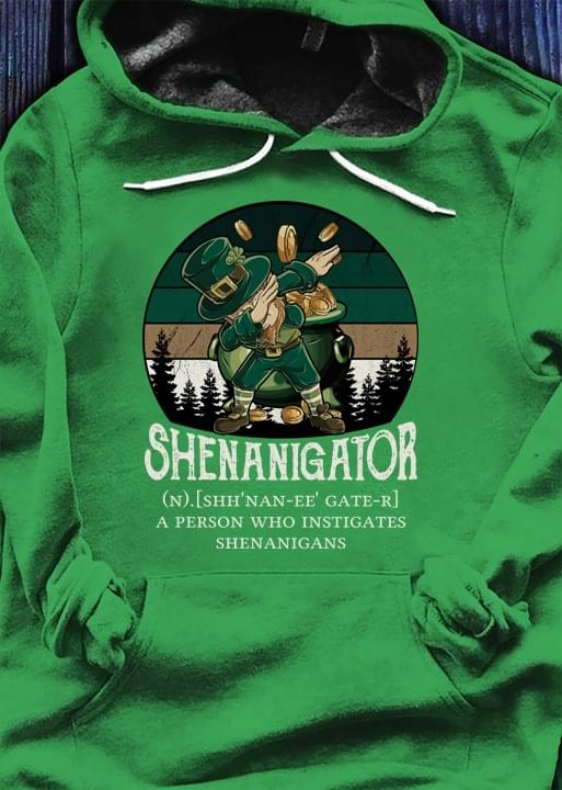 Vintage Shenanigator Lucky Saint Patrick's Day Shirt