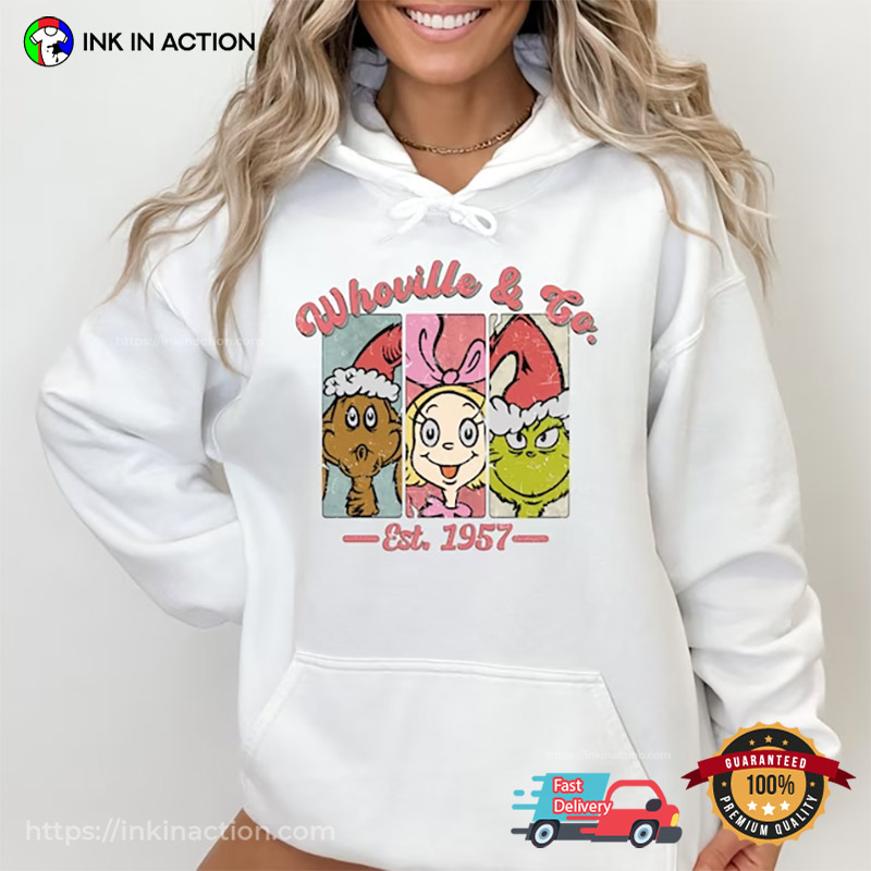 Vintage Whoville & Co Est 1957 Grinchmas T-shirt