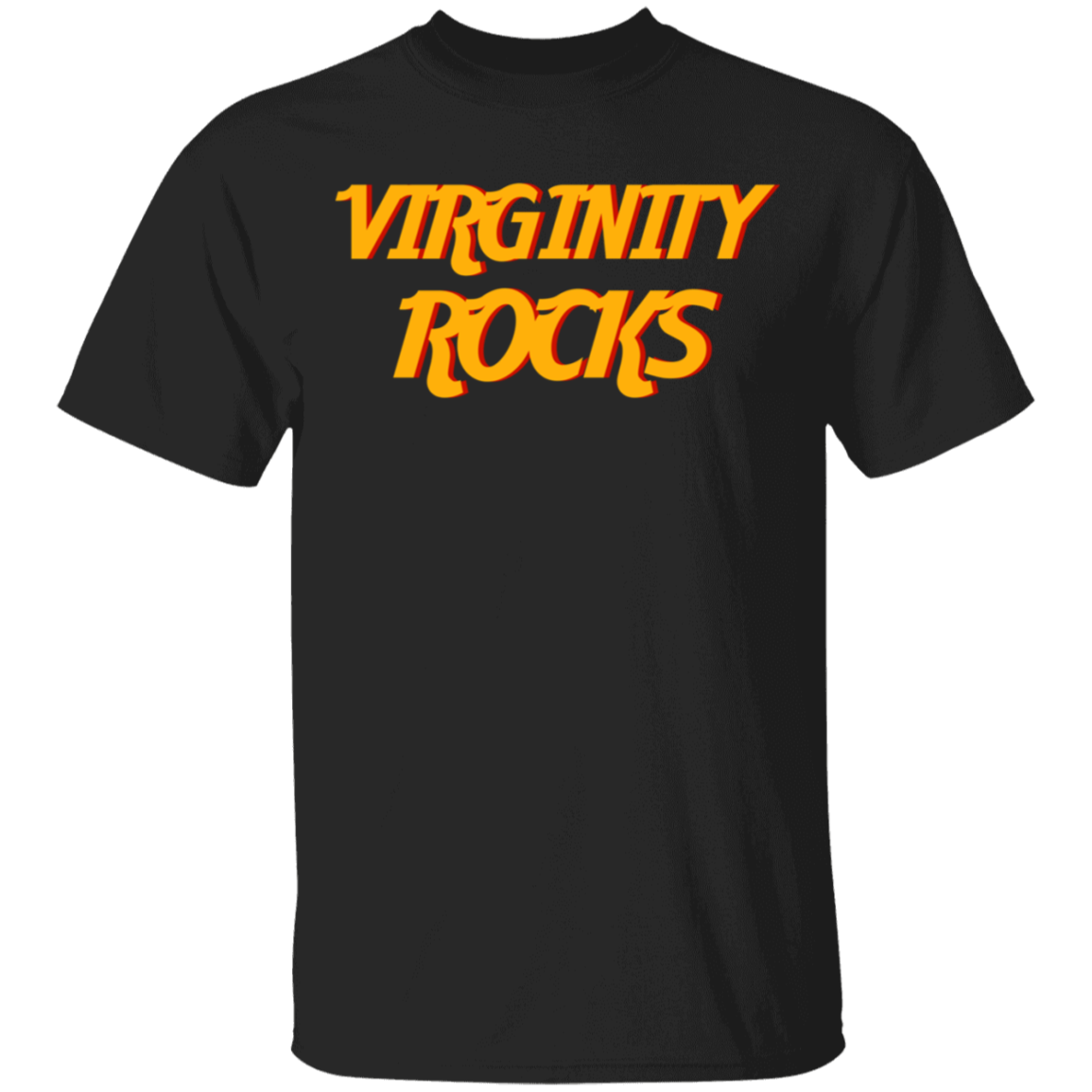 virginity rocks black shirt
