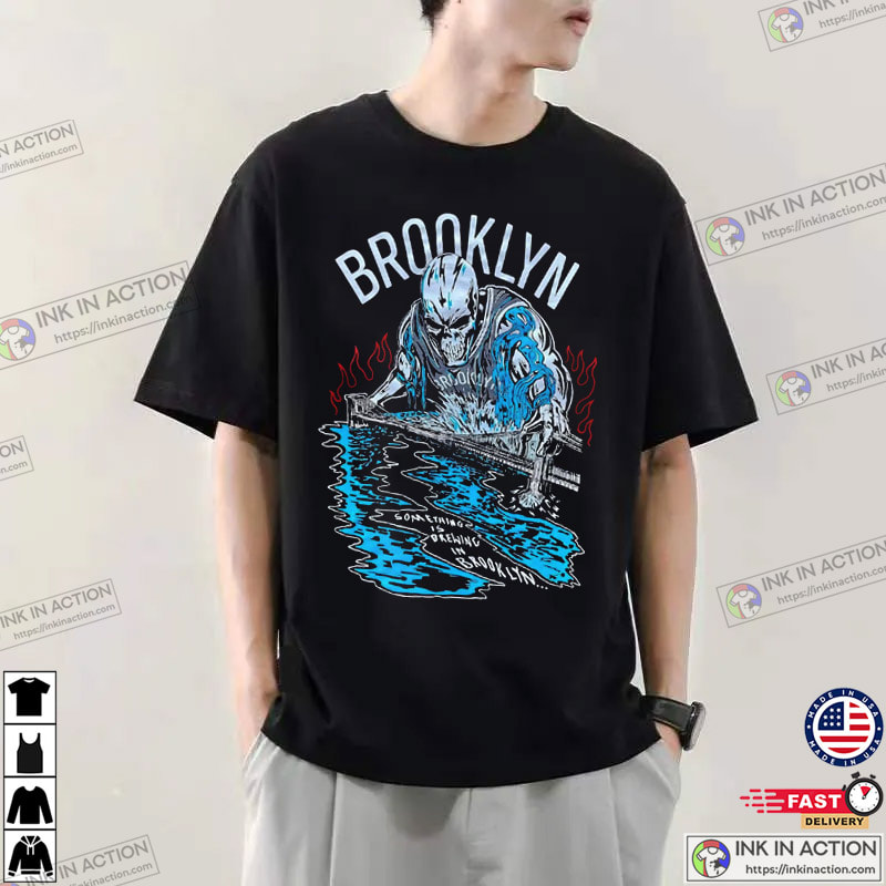 Warren Lotas Something’s Brewing In Brooklyn T-shirt, Nba Kevin Durant