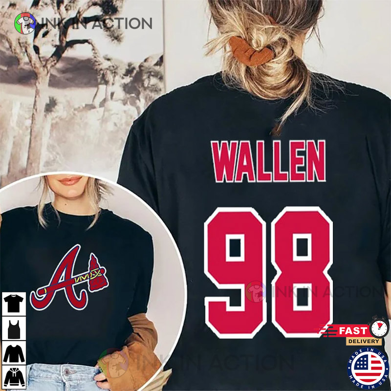We’d Have Been The 98 Braves, Wallen Western Shirt, One Night At A Time World Tour