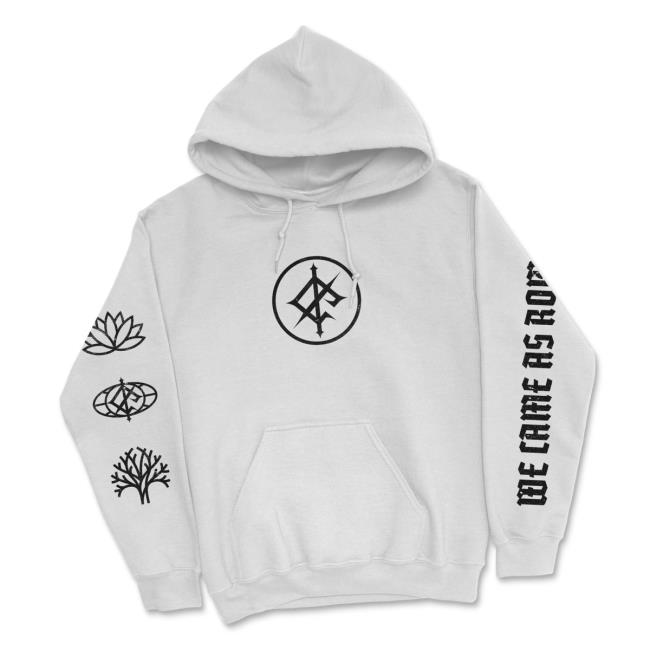 We Came As Romans Merch Icon Hoodie – White