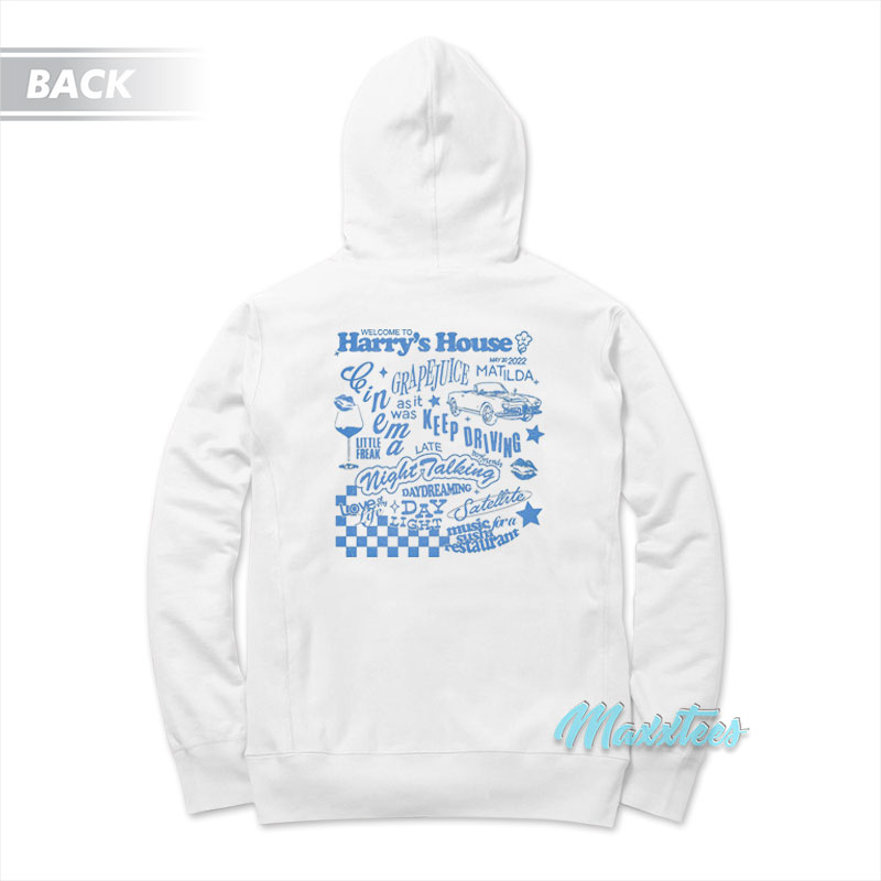 Welcome To Harry's Housewelcome To Harry's House Grape Juice Matilda Hoodie Grape Juice Matilda Hoodie