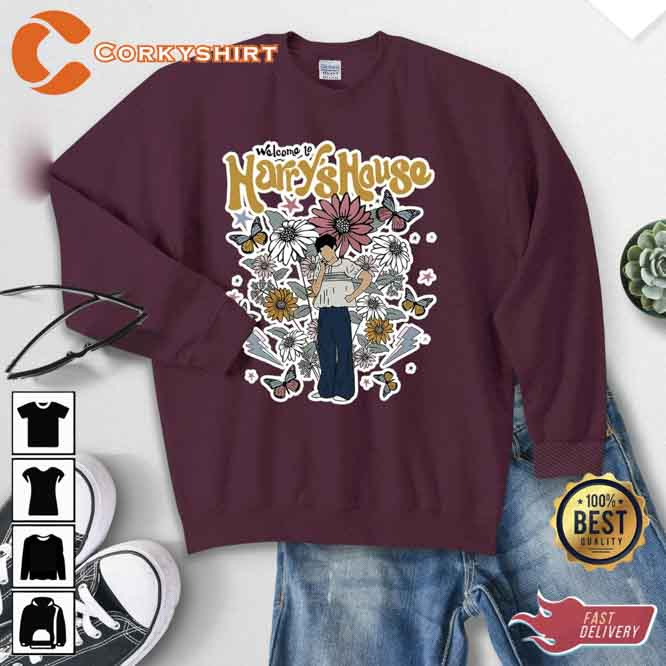 Welcome To Harry’s House Flower Sweatshirt