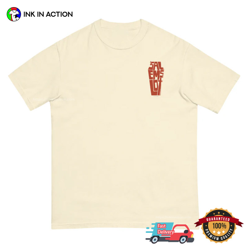 Welcome To Salem’s Lot Maine Retro Horror Movie T-shirt