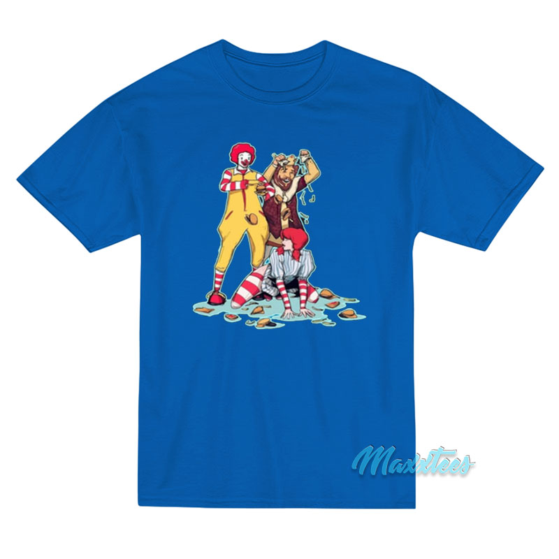 Wendy's Twerking Mcdonald's And Burger King T-shirt