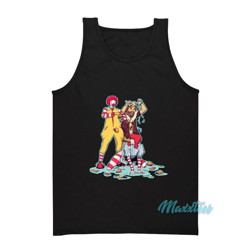 Wendy's Twerking Mcdonald's And Burger King Tank Top