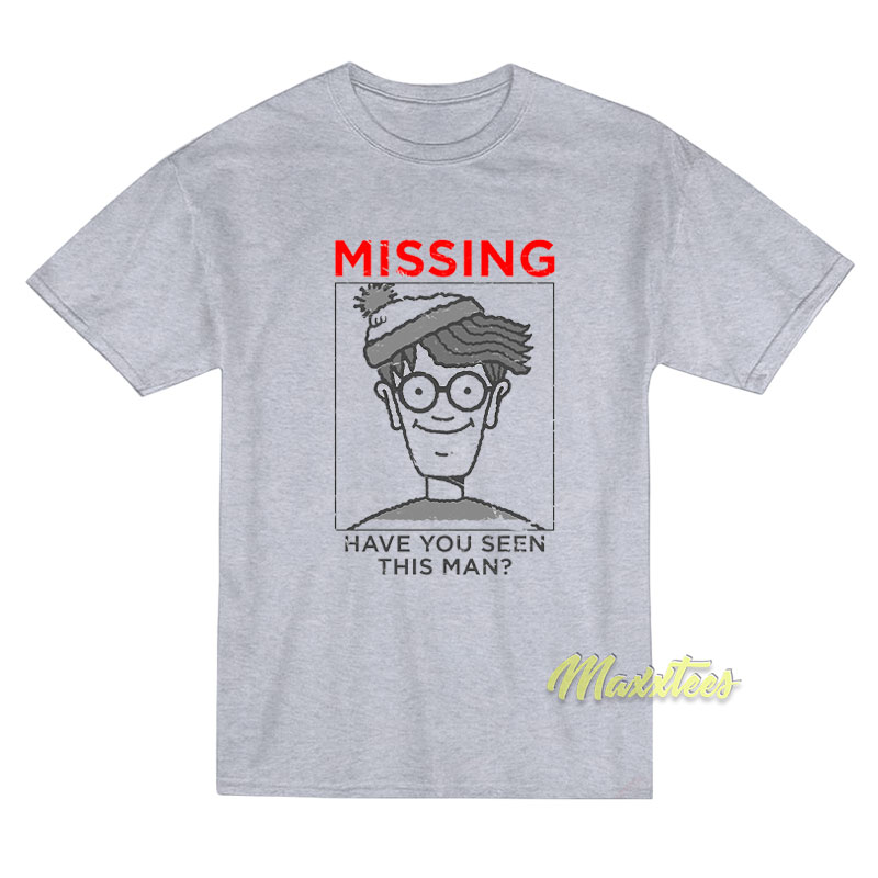 Where's Waldo Missing T-shirt