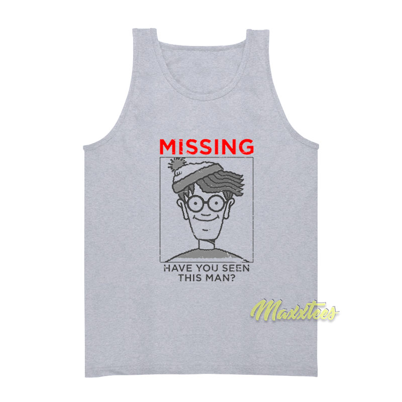 Where's Waldo Missing Tank Top