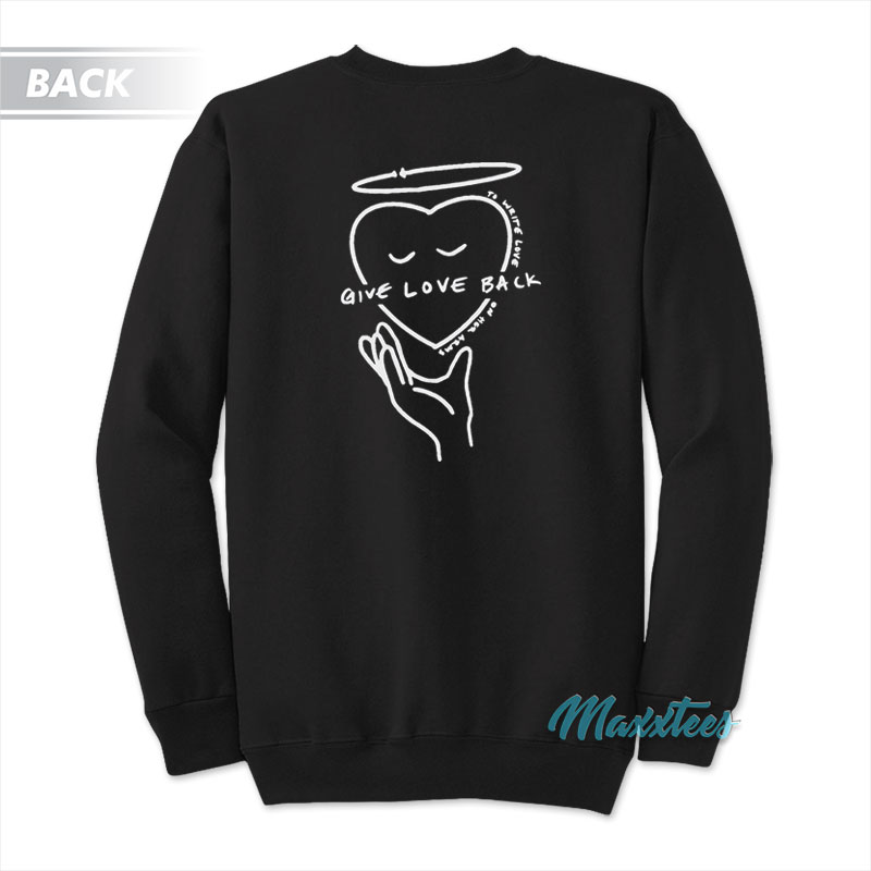Why Don't We X Twloha Give Love Back Sweatshirt