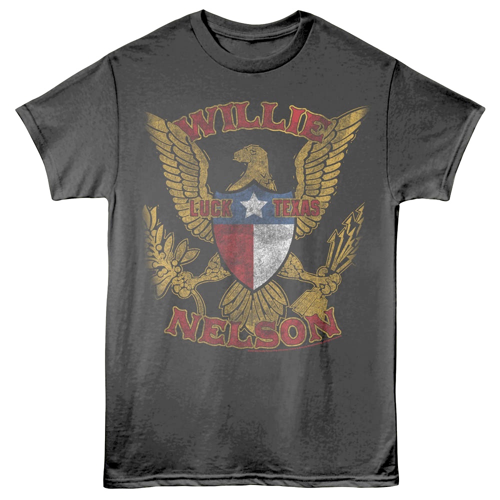 Willie Nelson Luck Texas Men's T Shirt